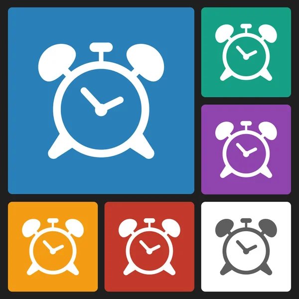 Alarm clock icon — Stock Vector