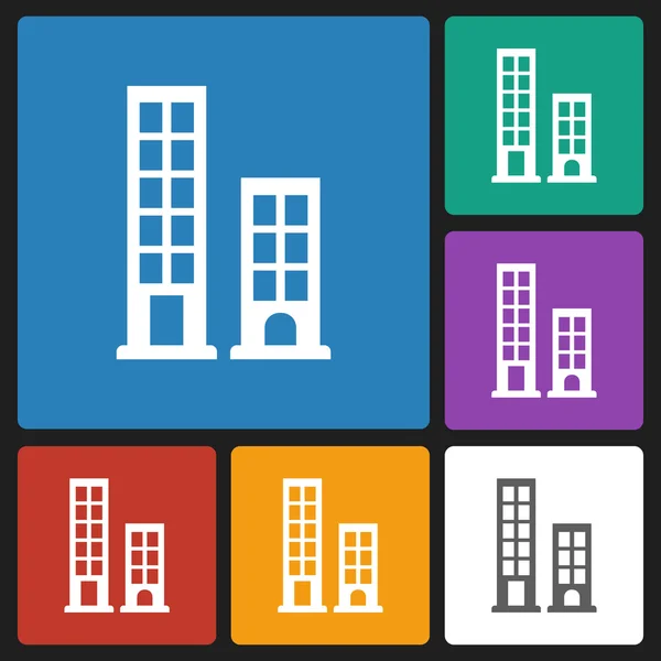 Building icon — Stock Vector