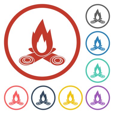 şenlik ateşi simgesi