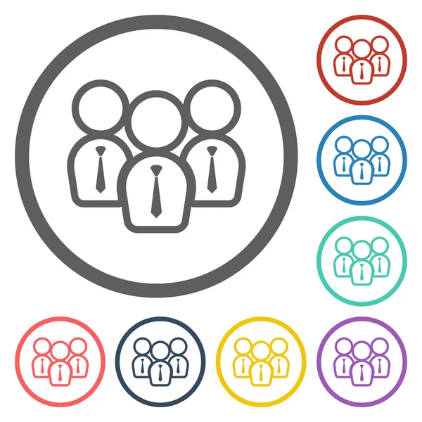 işadamı takım simgesi