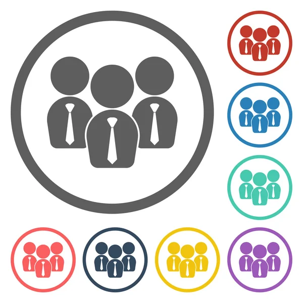 işadamı takım simgesi