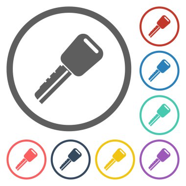 Otomobil Anahtarı Simgesi