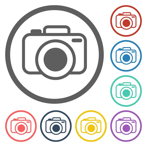 Camera-icoon — Stockvector