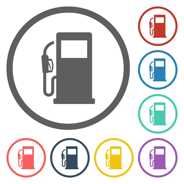 Pictogram gaspomp — Stockvector