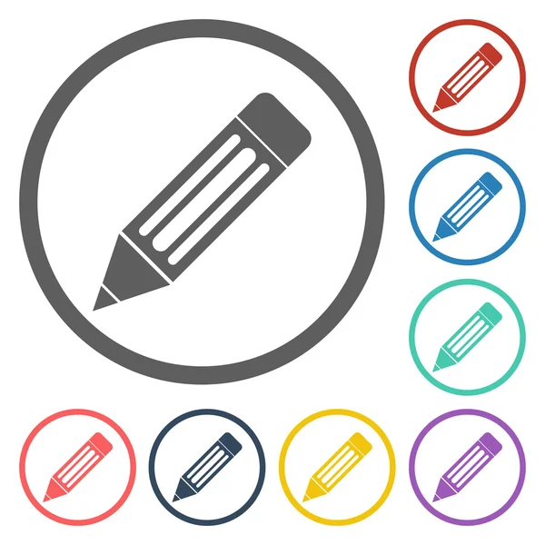 Ikona tužky — Stockový vektor