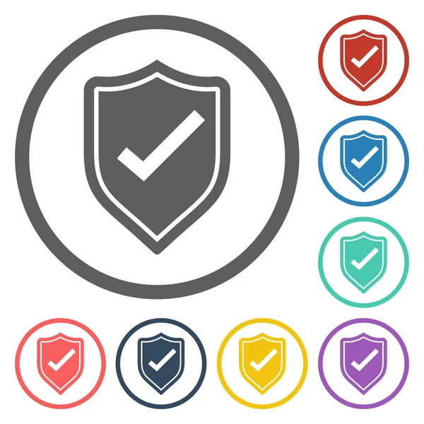 Shield icon — Stock Vector