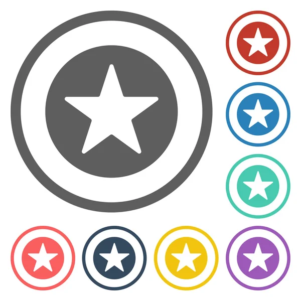Star Ikone — Stockvektor