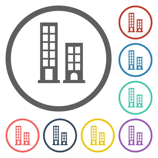 Building icon — Stock Vector