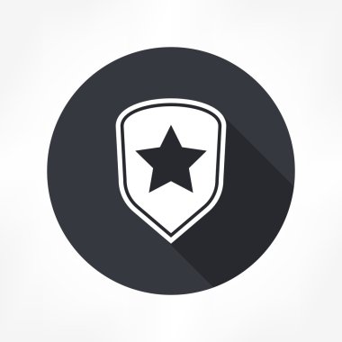 kalkan yıldız simgesi