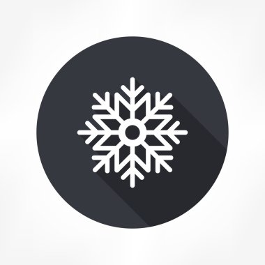 kar tanesi simgesi