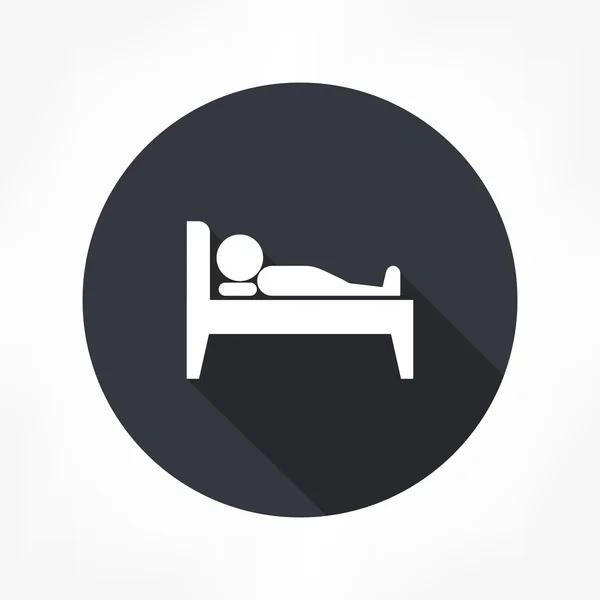 Sleep icon — Stock Vector