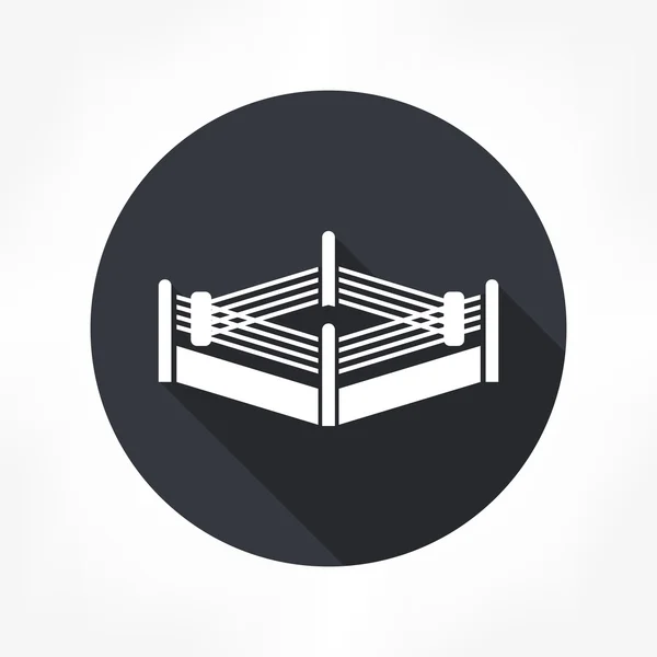 Boxing ring icon — Stock Vector