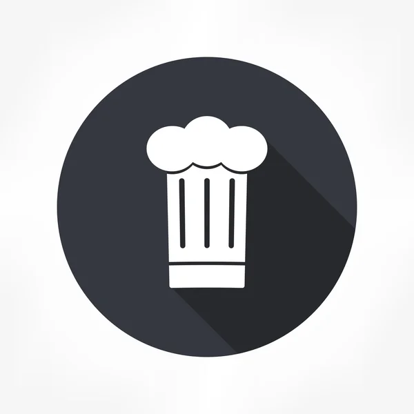 Icône chapeau de cuisine — Image vectorielle