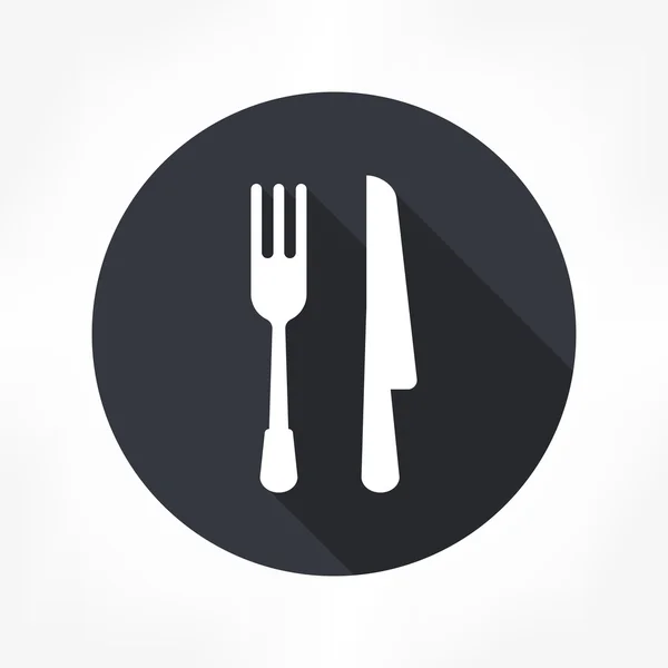 Fork knife icon — Stock Vector