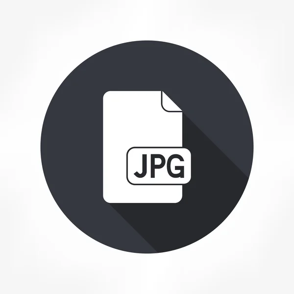 Ikona souboru Jpg — Stockový vektor