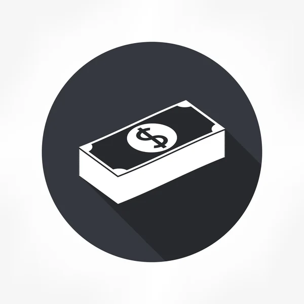 Icono del dinero — Vector de stock