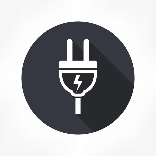 Icono del enchufe eléctrico — Archivo Imágenes Vectoriales