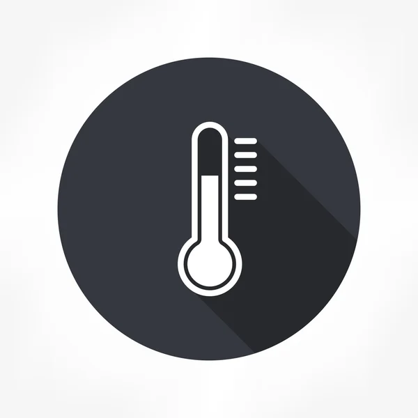 Thermometer-Symbol — Stockvektor