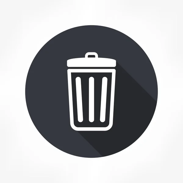 Icono de basura — Archivo Imágenes Vectoriales