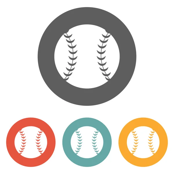 Ikona baseball — Wektor stockowy