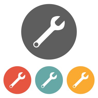 İngiliz anahtarı simgesini