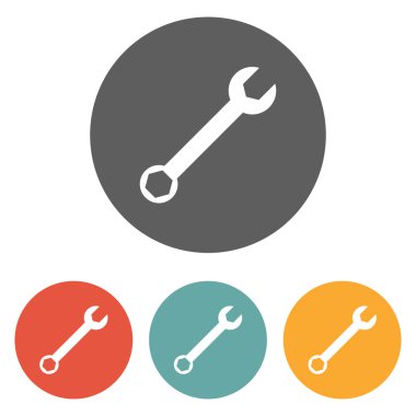 İngiliz anahtarı simgesini