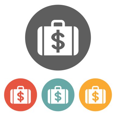 Para durumda Doları para birimi simgesi simgesi olan