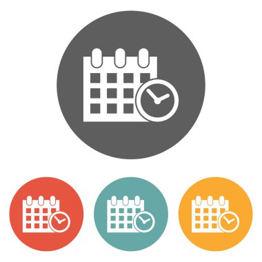 Takvim ve saat simgesi