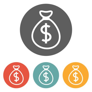 Para çantası dolar simgesi