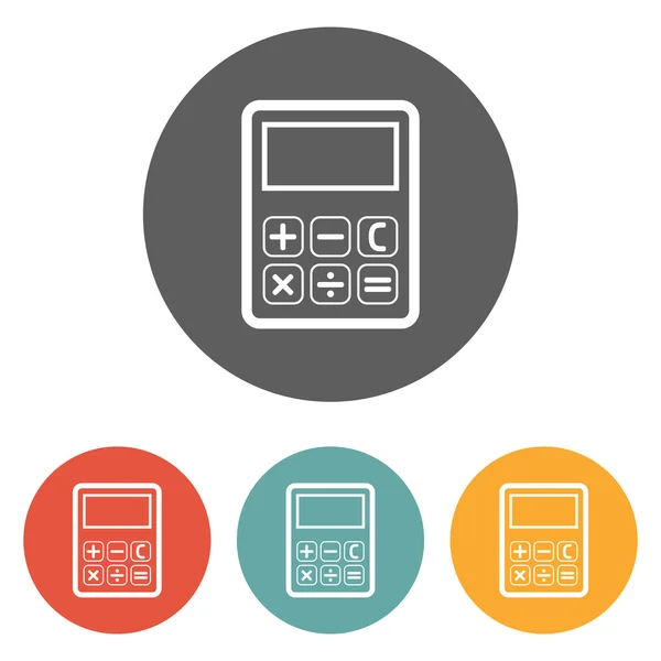 Icono de la calculadora — Archivo Imágenes Vectoriales