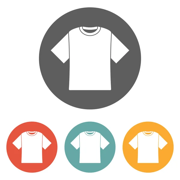 T-shirt icon — Stock Vector