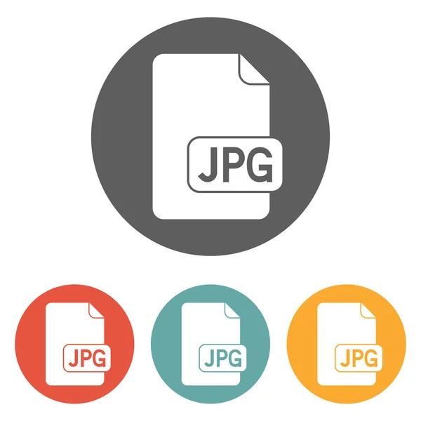 Archivo icono JPG — Vector de stock