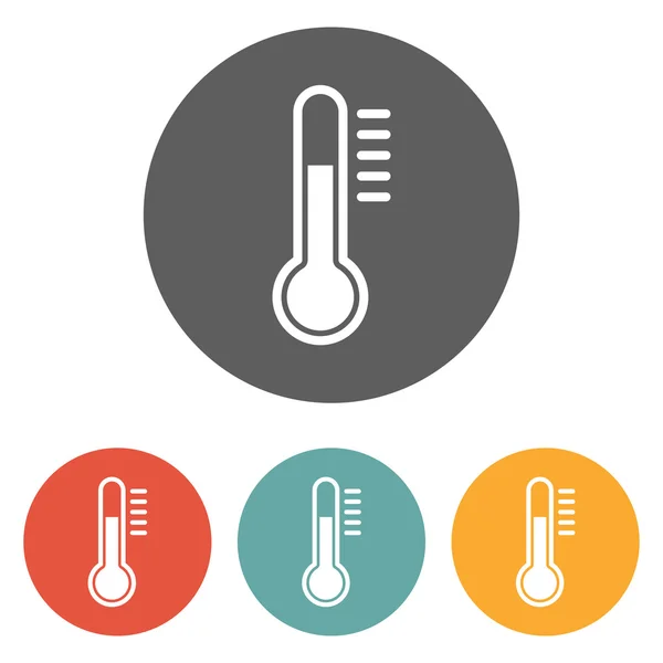 Thermometer-Symbol — Stockvektor