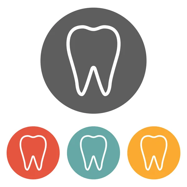 Tooth icon — Stock Vector