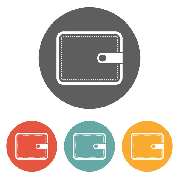 Wallet icon — Stock Vector