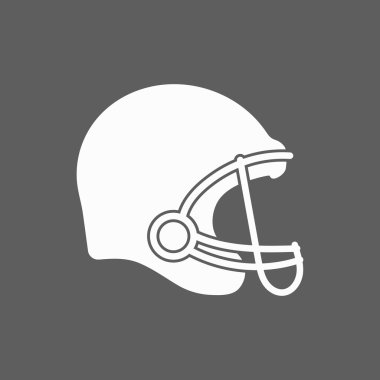 Amerikan futbol kaskı simgesi
