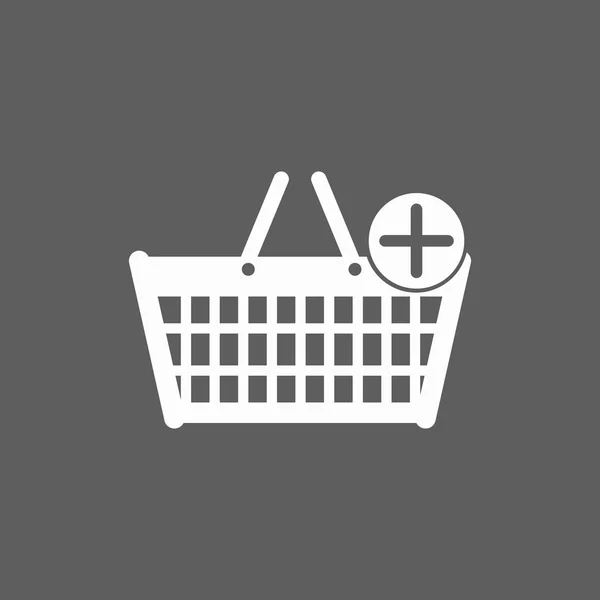 Shopping basket icon — Stock Vector