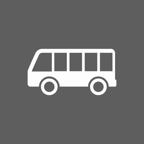 Bus pictogram — Stockvector