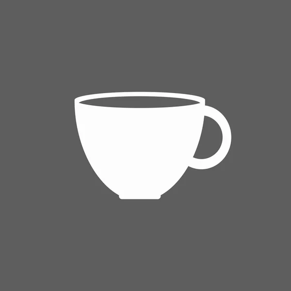 Koffiecup Icoon — Stockvector