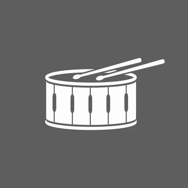 Drum icon — Stock Vector