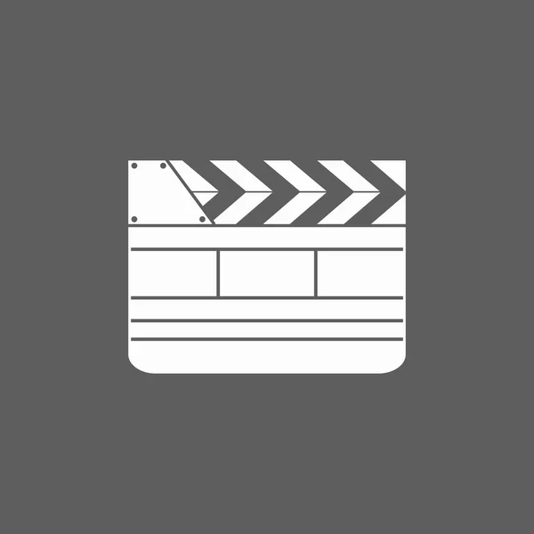 Filmslate icon — Stock Vector