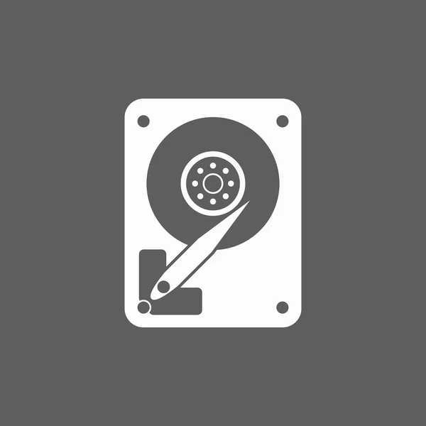 Icono de disco duro — Archivo Imágenes Vectoriales