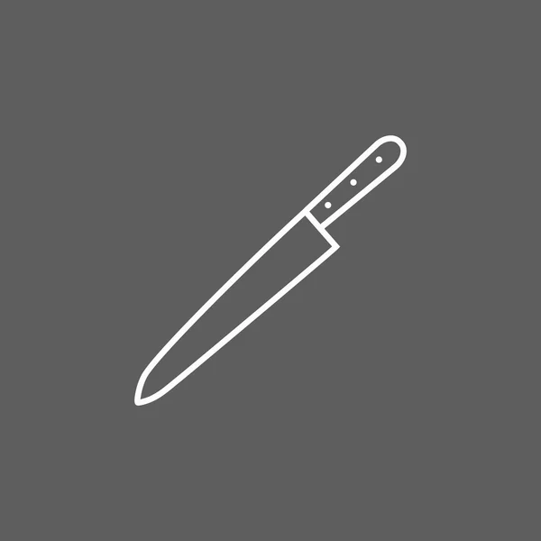 Nóż ikona — Wektor stockowy