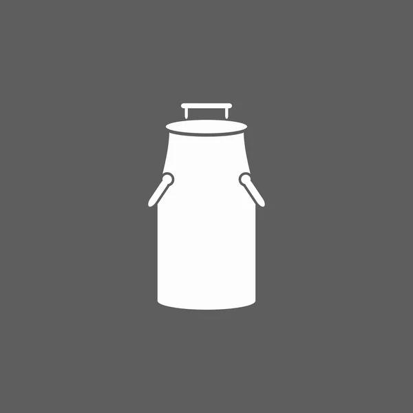 Icono lata de leche — Archivo Imágenes Vectoriales