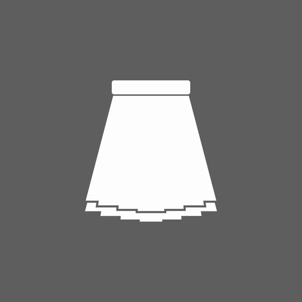 Skirt icon — Stock Vector