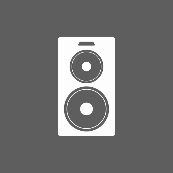 Audio speakers icon — Stock Vector