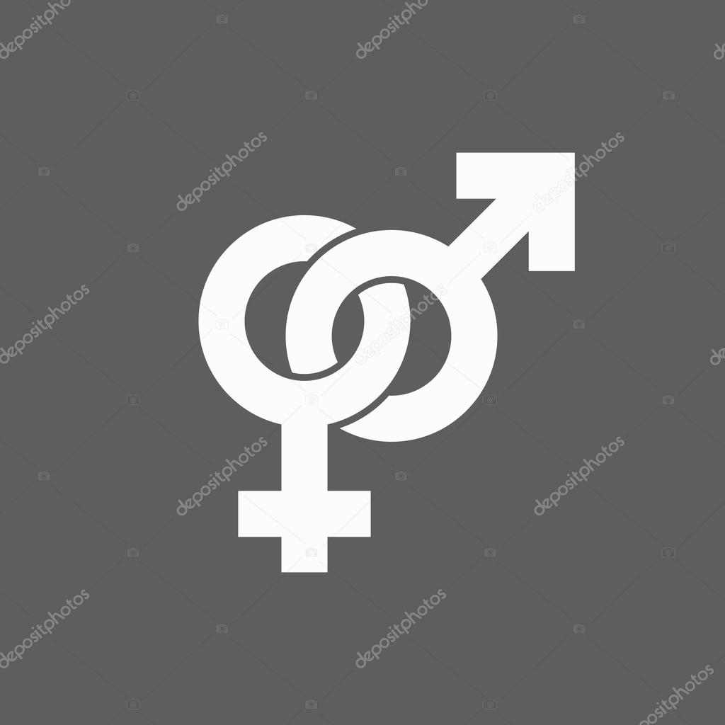 Male and female sign icon