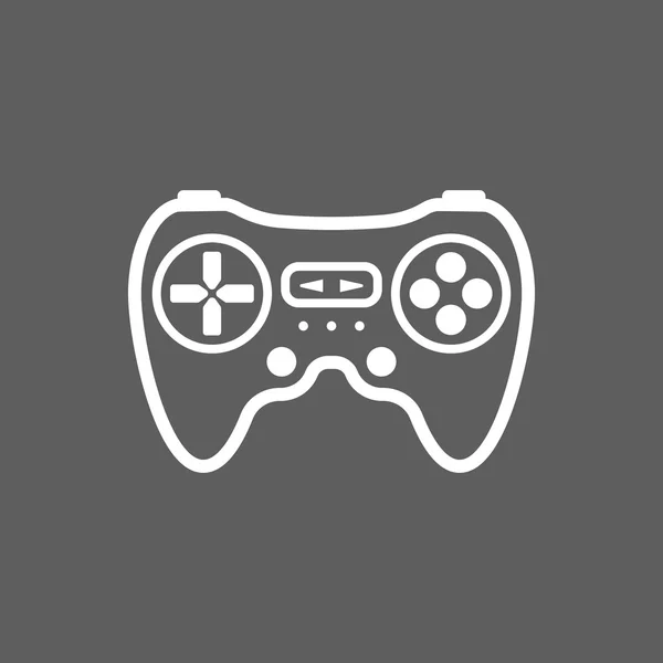 Icono del controlador de juego — Vector de stock