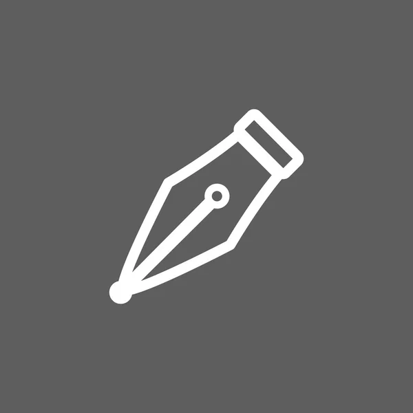 Icona della penna — Vettoriale Stock