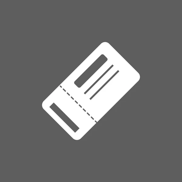 Ticketpictogram — Stockvector
